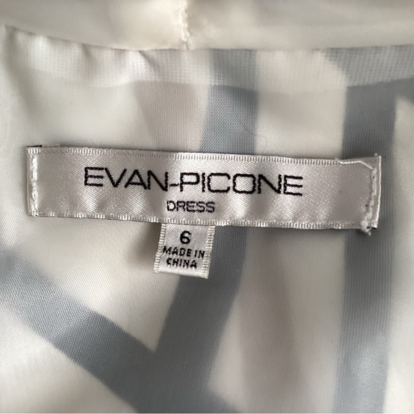 Evan-Picone Sleeveless Halter-Style Dress, Size 6 - Picture 3 of 7